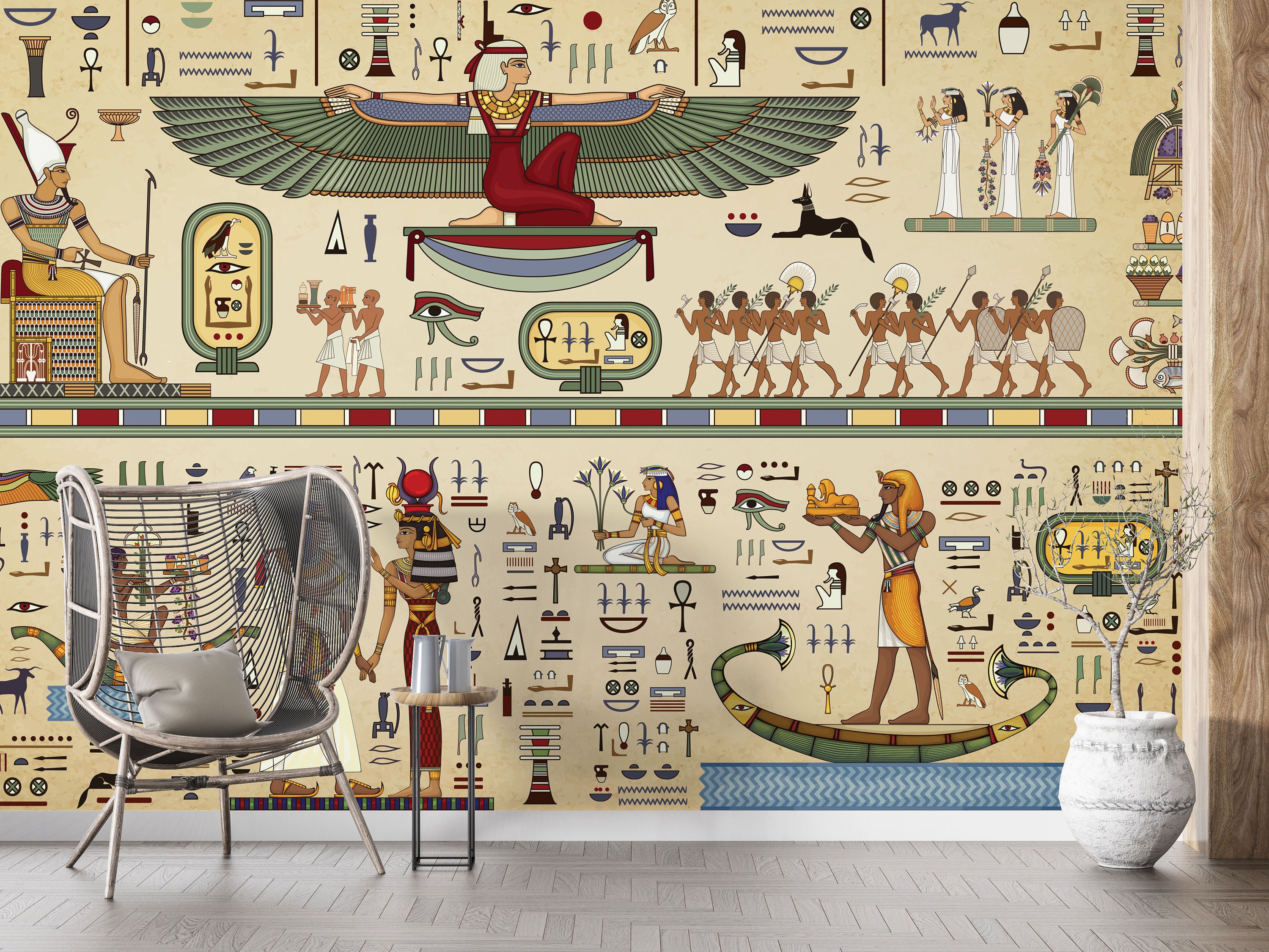 Egyptian Wallpaper For House