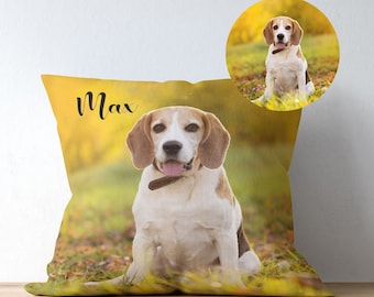 Cuscino personalizzato con foto di animali domestici: federa personalizzata con foto di cani o gatti