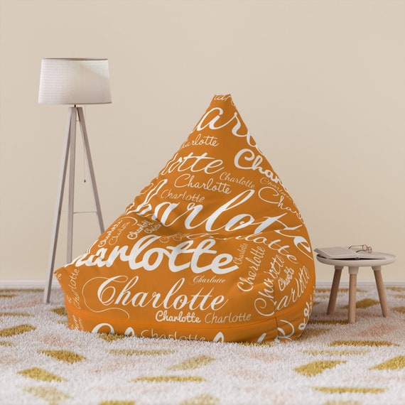 Bean bag with name sale