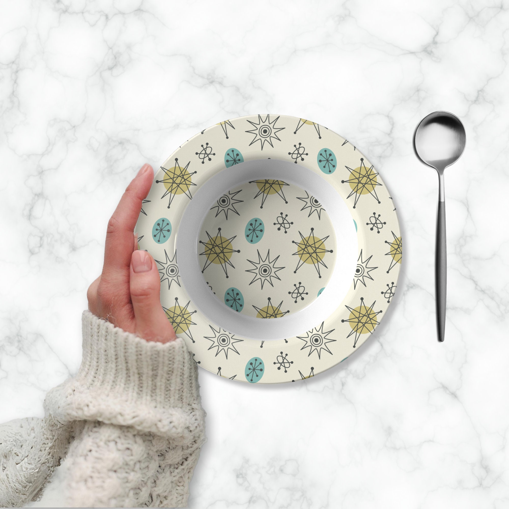 フランシスカン・スターバースト・ボウル：ミッドセンチュリー・モダン