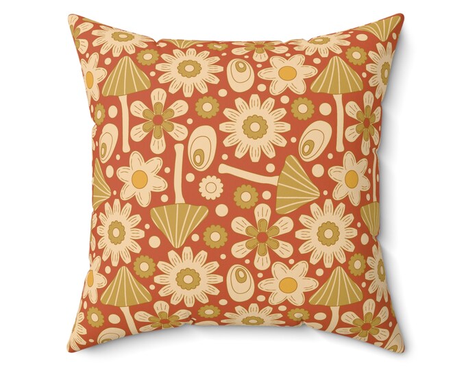 KateMcEnroeNYC Mushroom Throw Pillow
