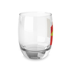 Atomic Cat Mid Century Modern Whiskey Glass, Retro Geometric Barware, MCM Cocktail Tumbler image 6