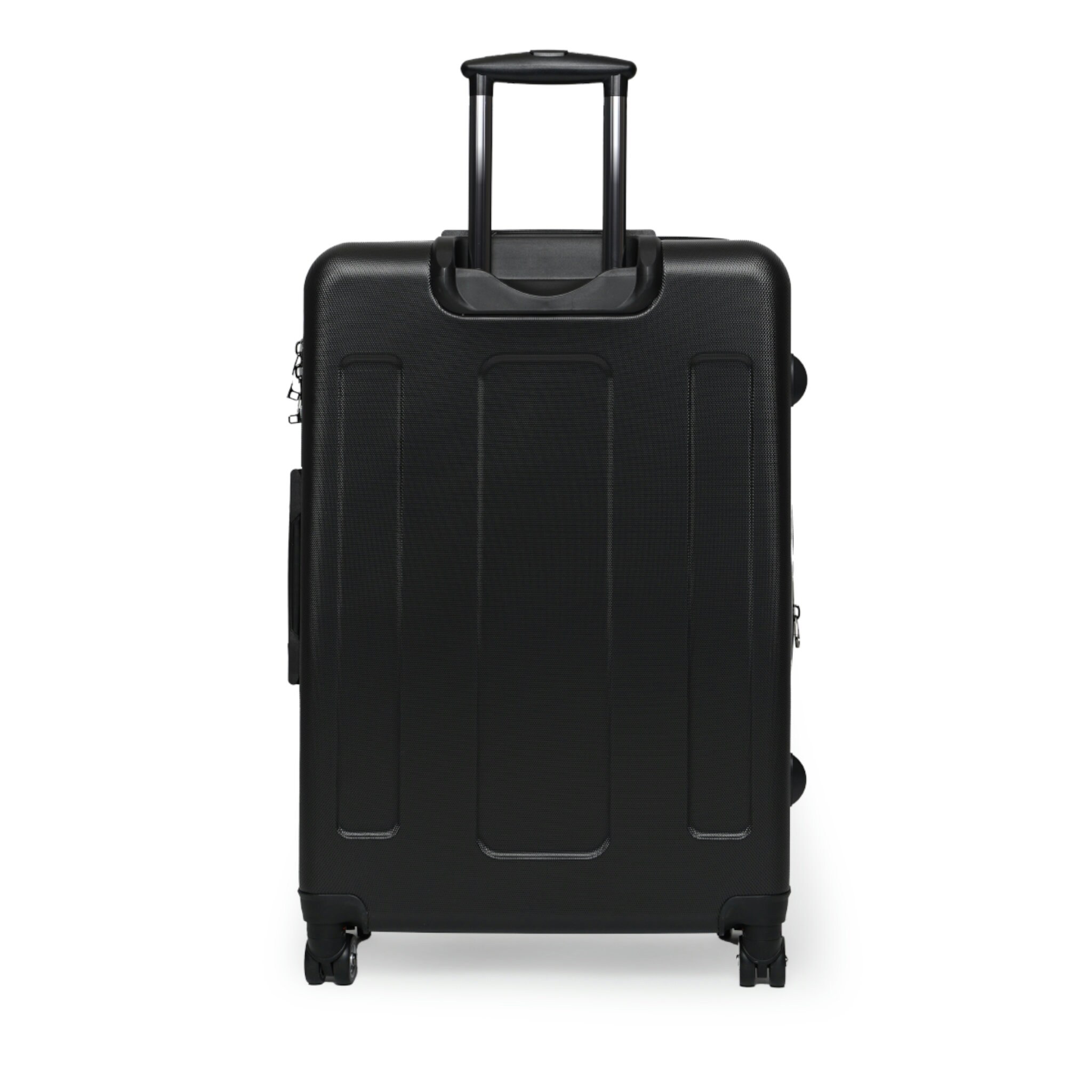 Atomic Cat Cabin Suitcase, Mid Century Modern Teal Blue, Mustard Yellow, Cream MCM Starburst Carry-On Roller Travel Luggage Set