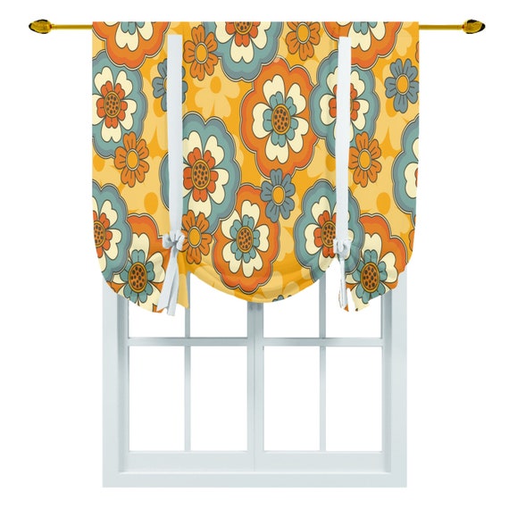 Cortinas de amarre para ventana, cortina de cocina, cortinas