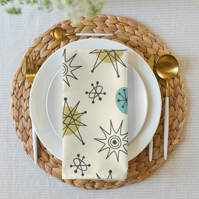 KateMcEnroeNYC Franciscan Starburst Napkins - Thumbnail 5