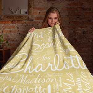 Personalized Blanket for Kids and Adults, Customizable Velveteen Minky ...