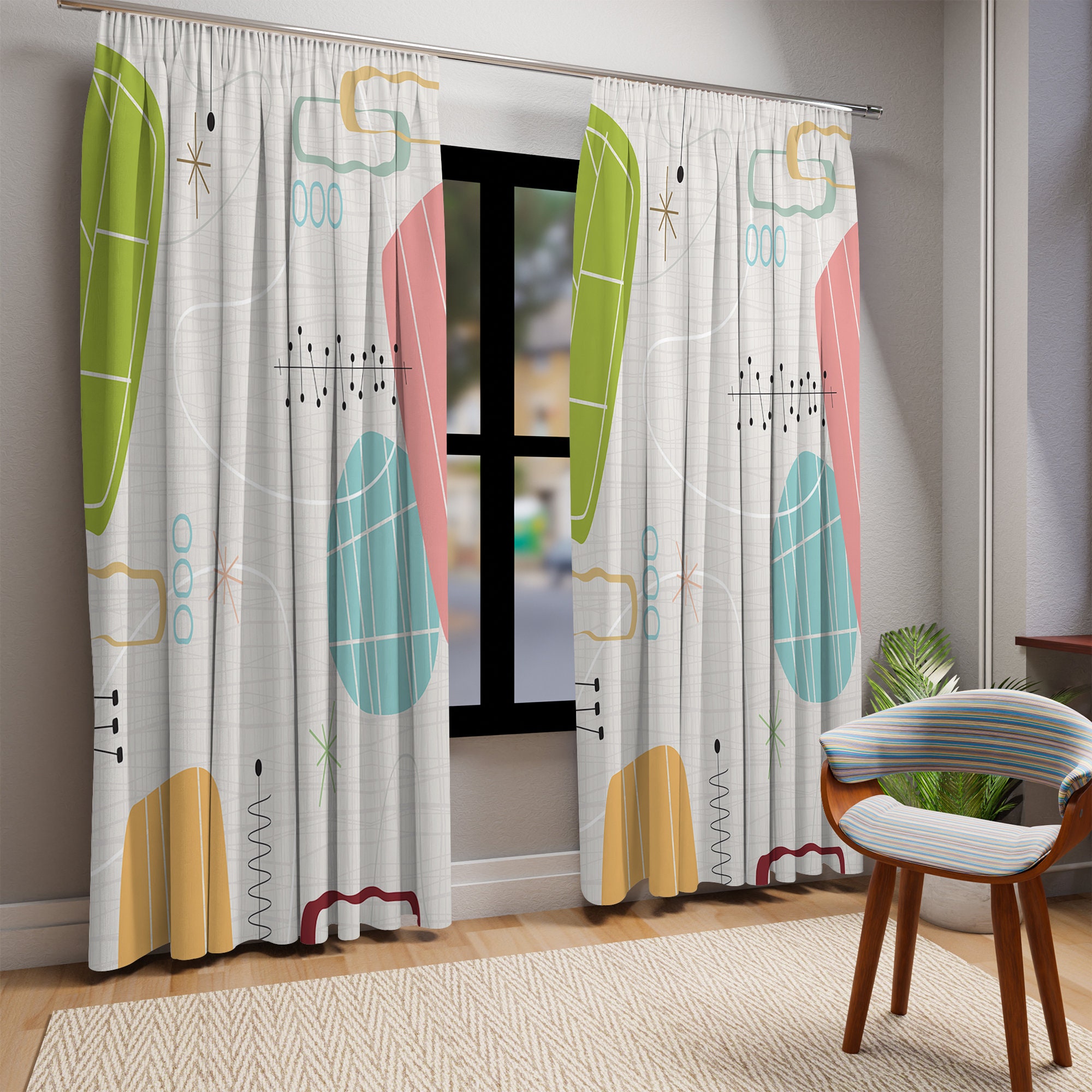 Koralle, graue gardinen - Etsy Österreich, image size:2000x2000