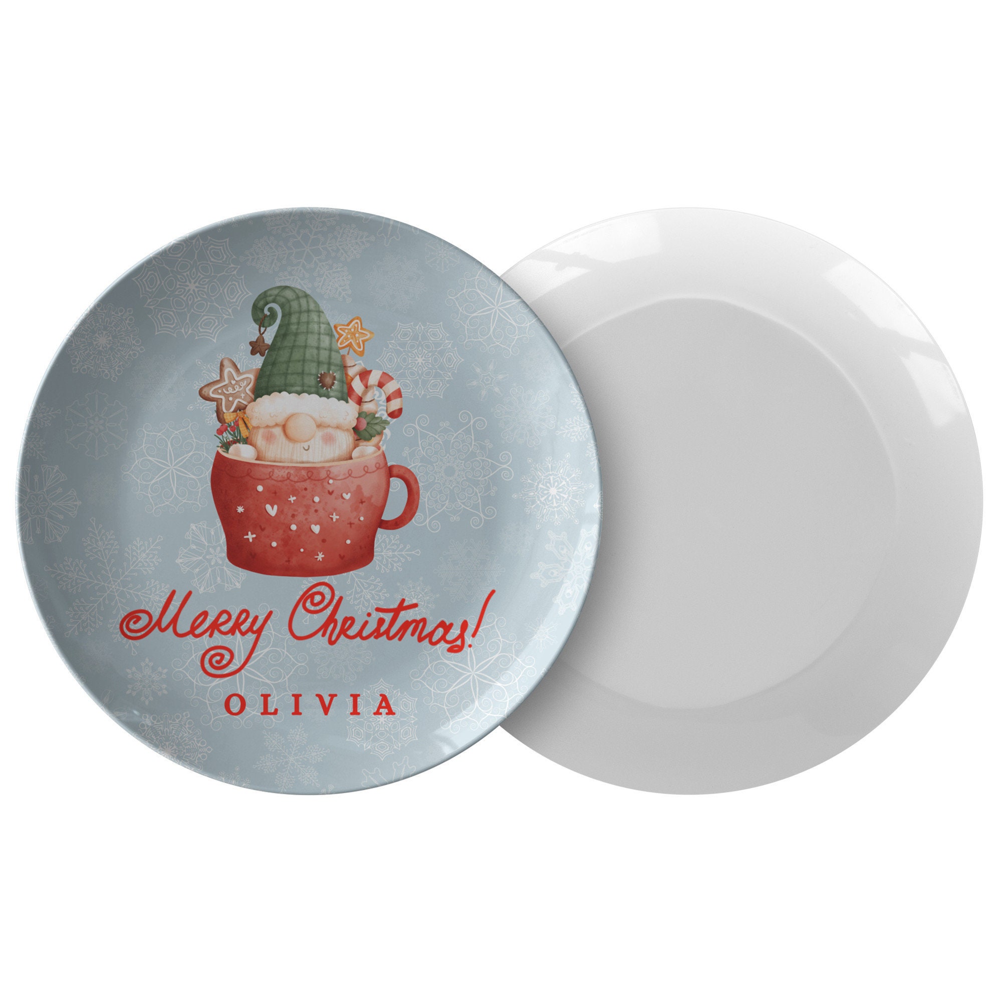 Vintage Christmas Plates Set Nikko - Etsy