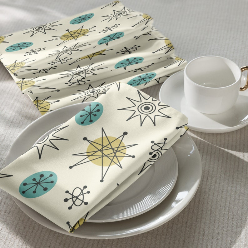 KateMcEnroeNYC Franciscan Starburst Napkins - Thumbnail 4