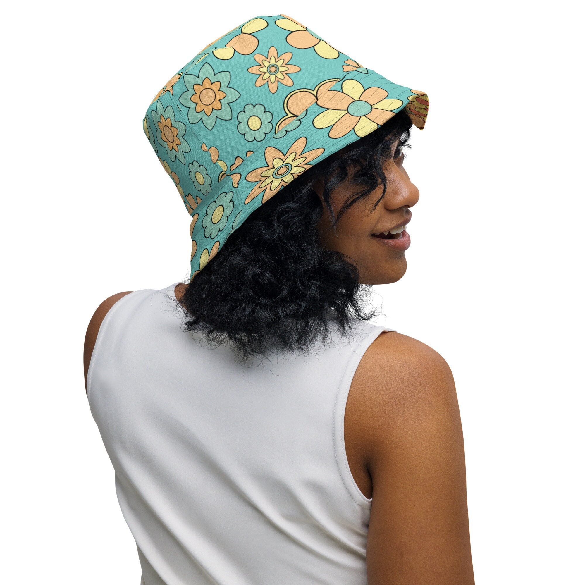【MUDIDI】Reversible flower bucket hat 005 001_064141ea-0e8e-46ba-836b-