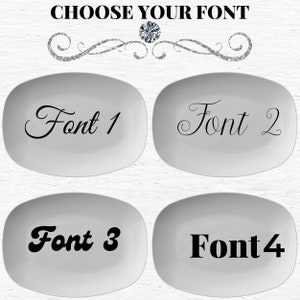 Custom & Personalized Platter, Add Your Own Text, Photo, Logo or Artwork, Personalized Serving Trays, Custom Serving Dishes, Grill image 4