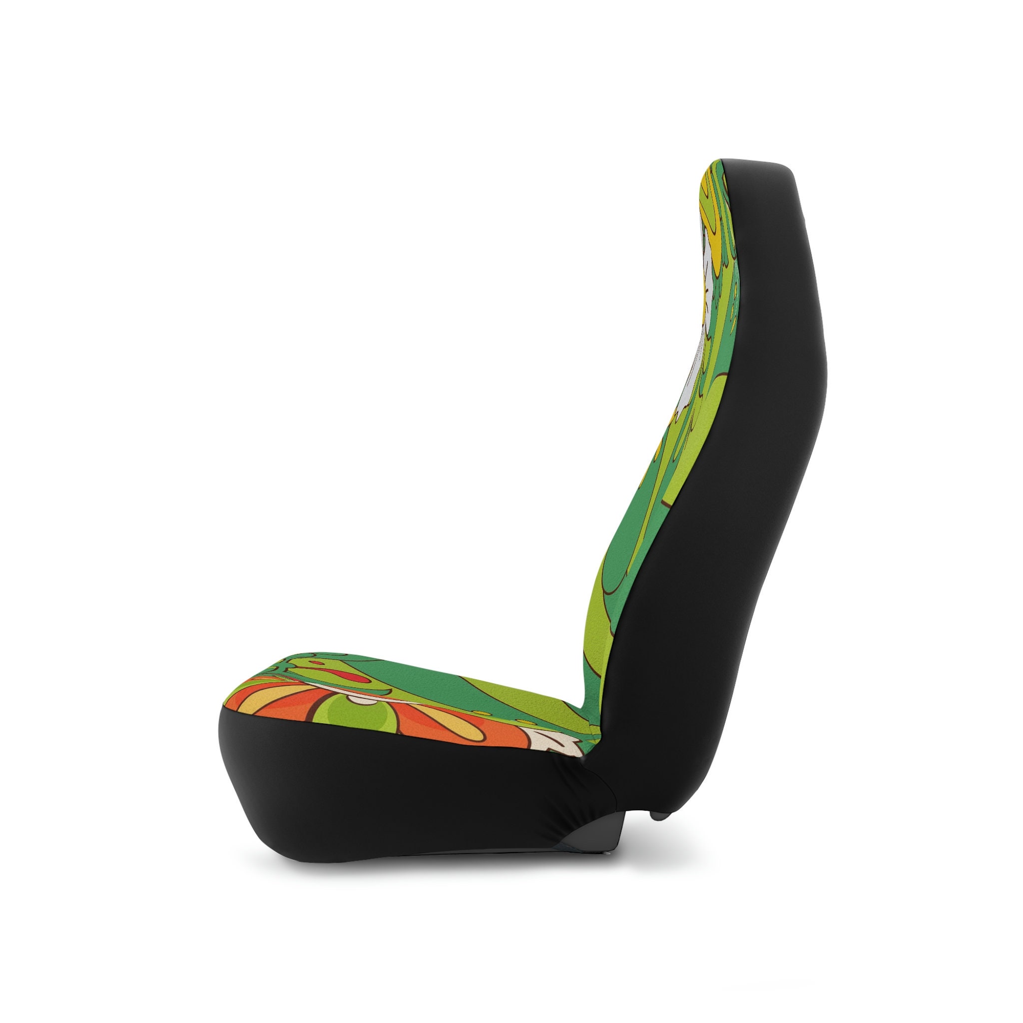 Groovy Psychedelic Flower Power Car Seat Covers Retro Mid Etsy