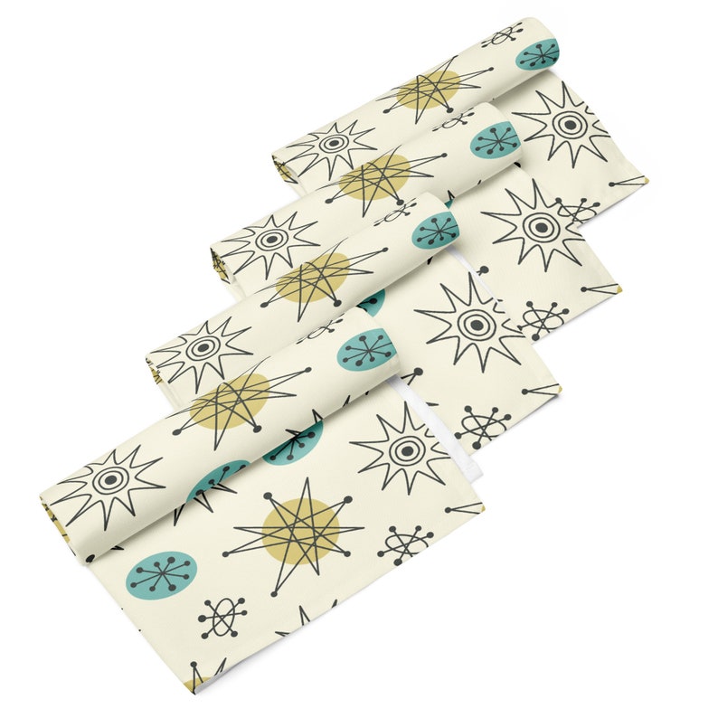 KateMcEnroeNYC Franciscan Starburst Napkins - Thumbnail 3