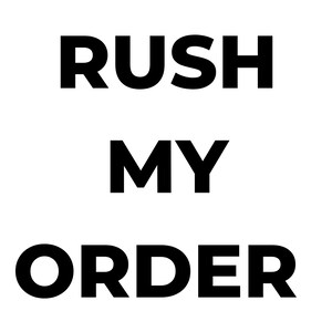 Rush Processing Fee for Plates and Platters, Priority Production Add-On