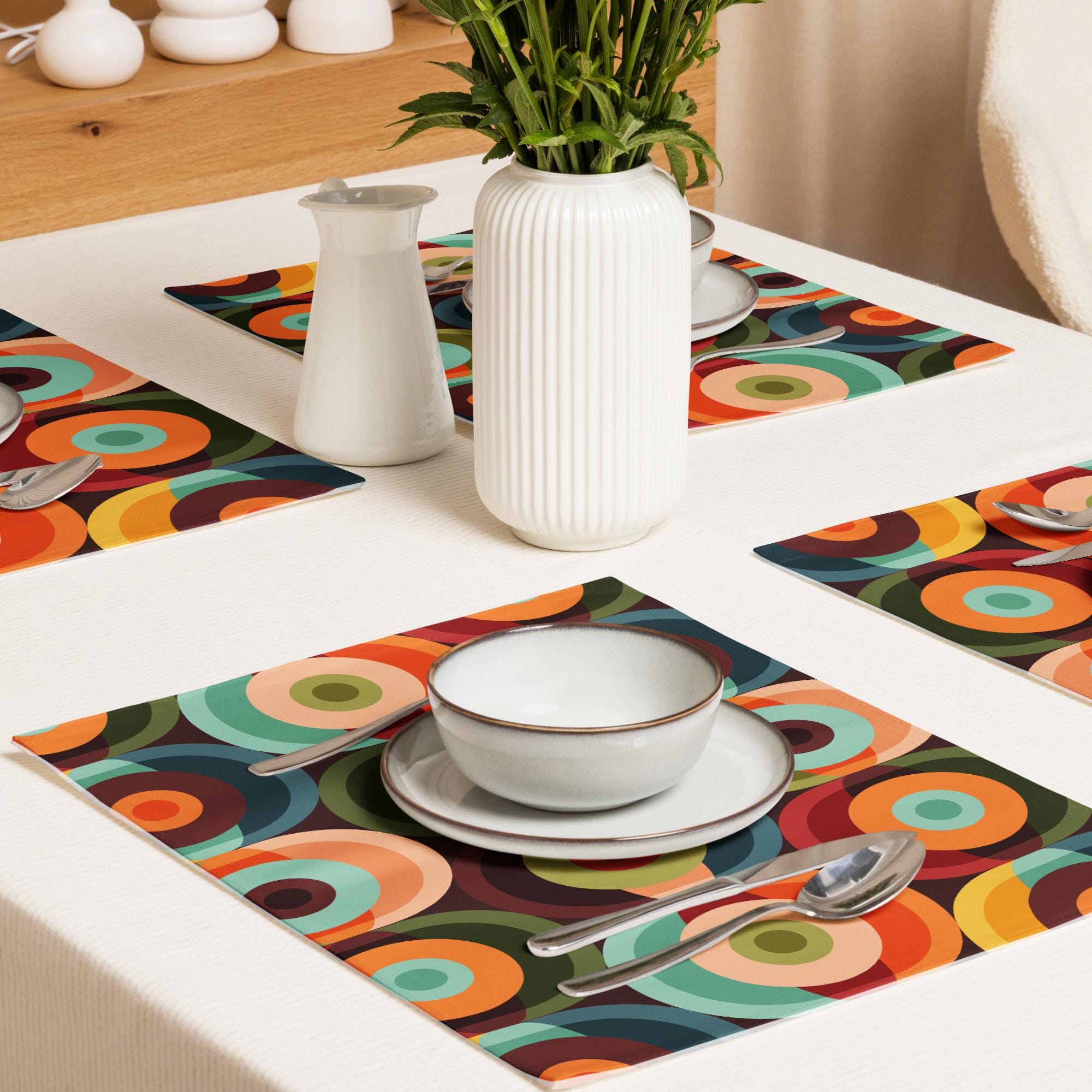Mid Century Modern Placemats
