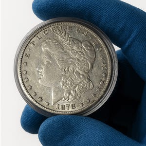 超希少 1878年 モーガン・ダラー 銀貨 製造初年度 Sミントマーク付 モルガン・ダラー：アメリカの有名な銀貨ガイド