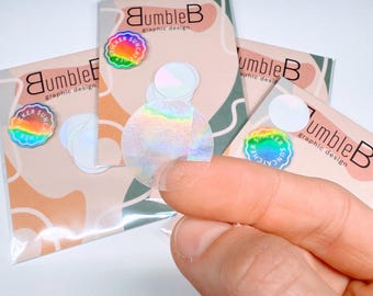 Dot Suncatcher Sticker Pack | Rainbow Stickers | Window Stickers