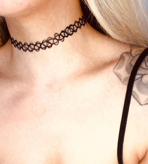 Plastic 90's Nostalgia Choker Necklace Kawaii Pastel Etsy