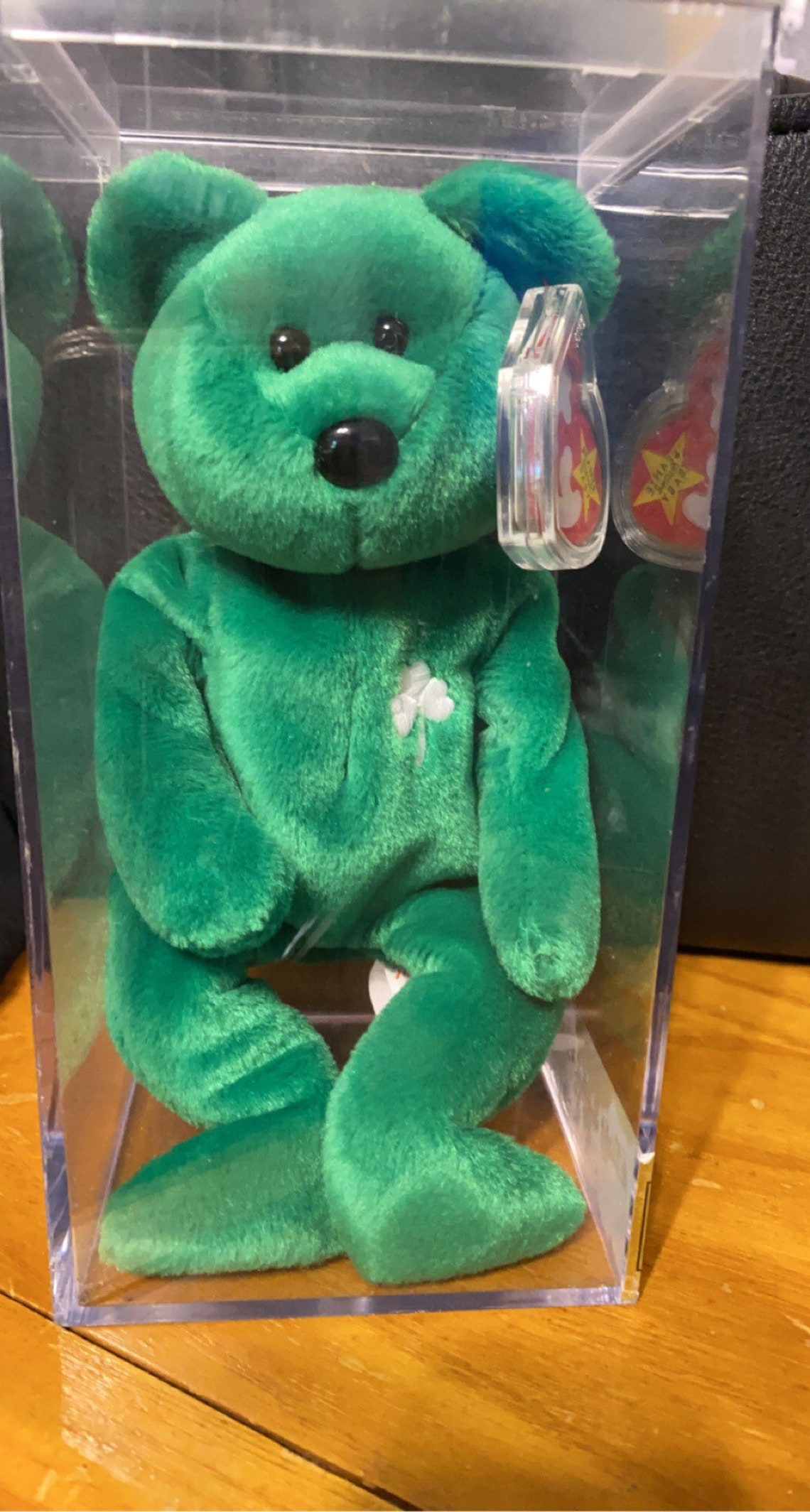 Ty Beanie Baby Erin the Bear 1997 Retired Etsy