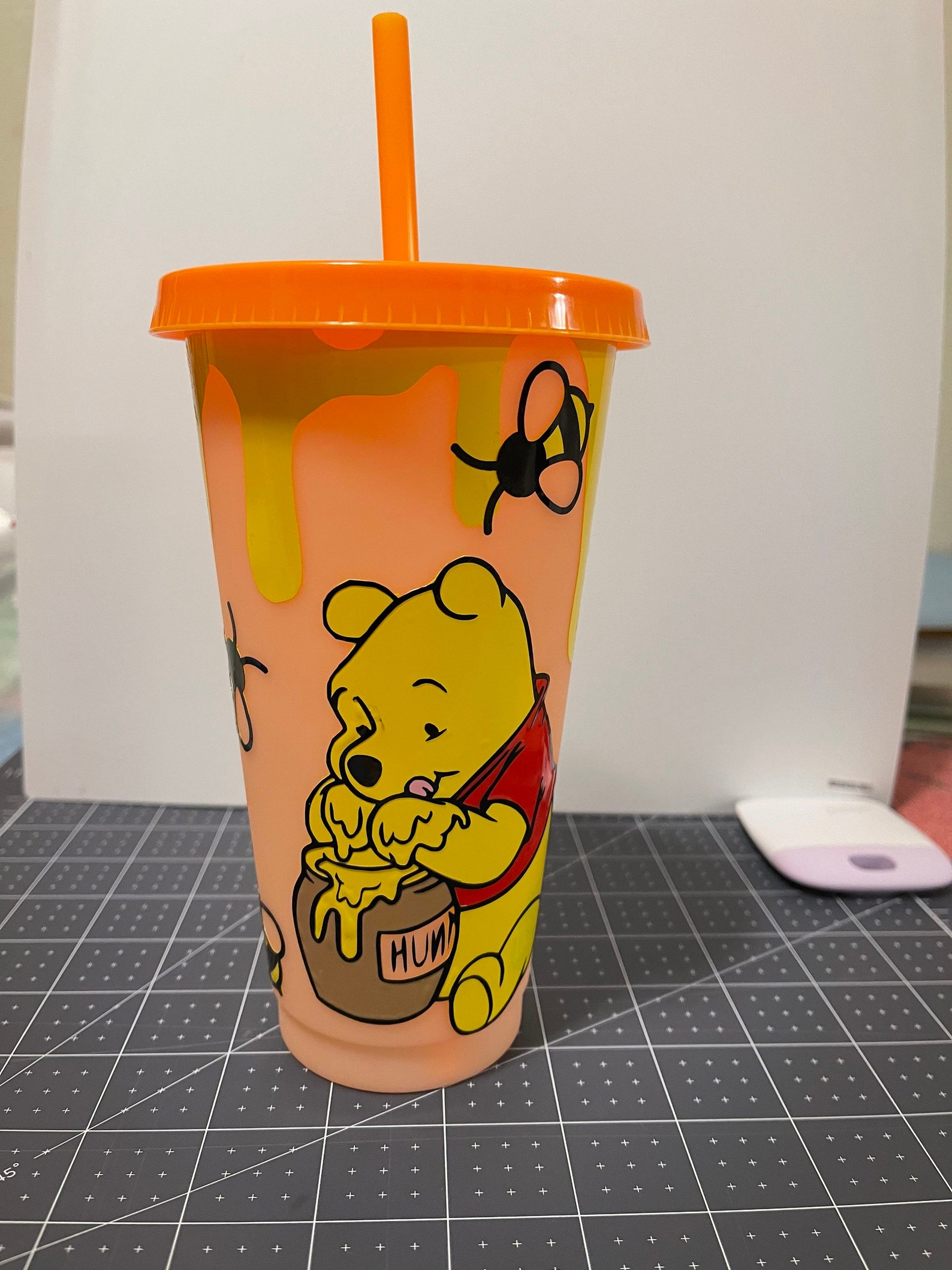 Winnie the Pooh inspired color changing cup | Etsy