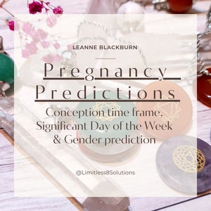 Same Day Pregnancy Predictions, Psychic predictions, Energy work, Manifestation, eBook