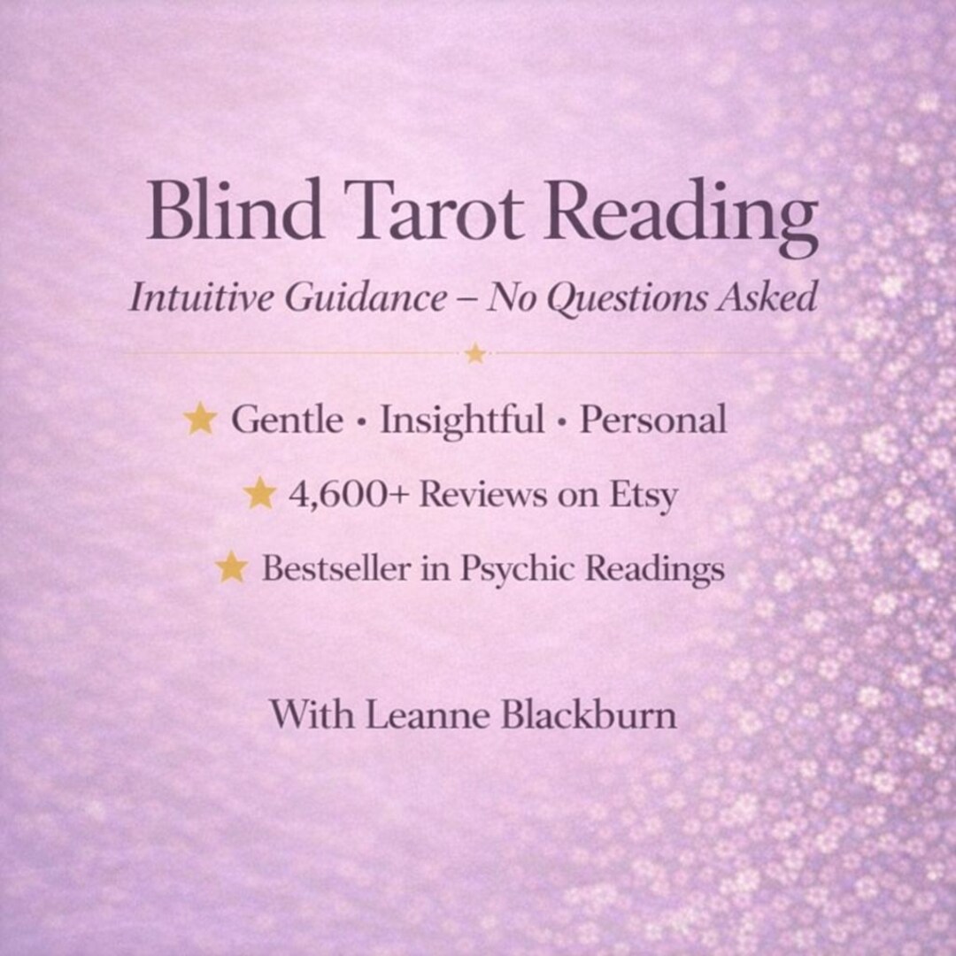 Same Day Blind Tarot Reading | Intuitive Guidance | No Questions Asked ...