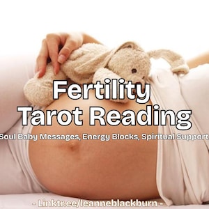 Fertility Tarot Reading | Soul Baby Energy, Emotional Support & Alignment | Three Questions or Custom Bundle for More