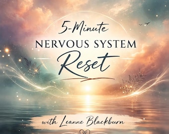 Meditazione di 5 minuti per il ripristino del sistema nervoso, calma l'ansia, audio guidato (download digitale)