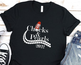 chucks and pearls moletom com capuz
