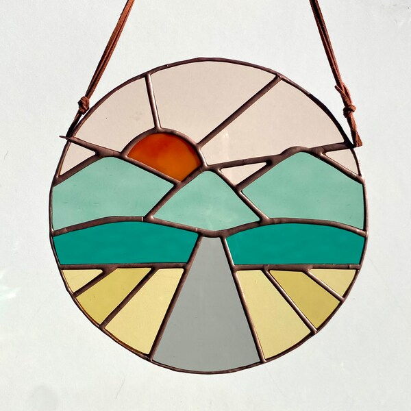 Round Stained Glass Etsy Canada
