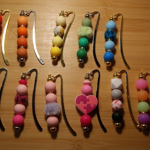 Custom Beaded Bookmarks