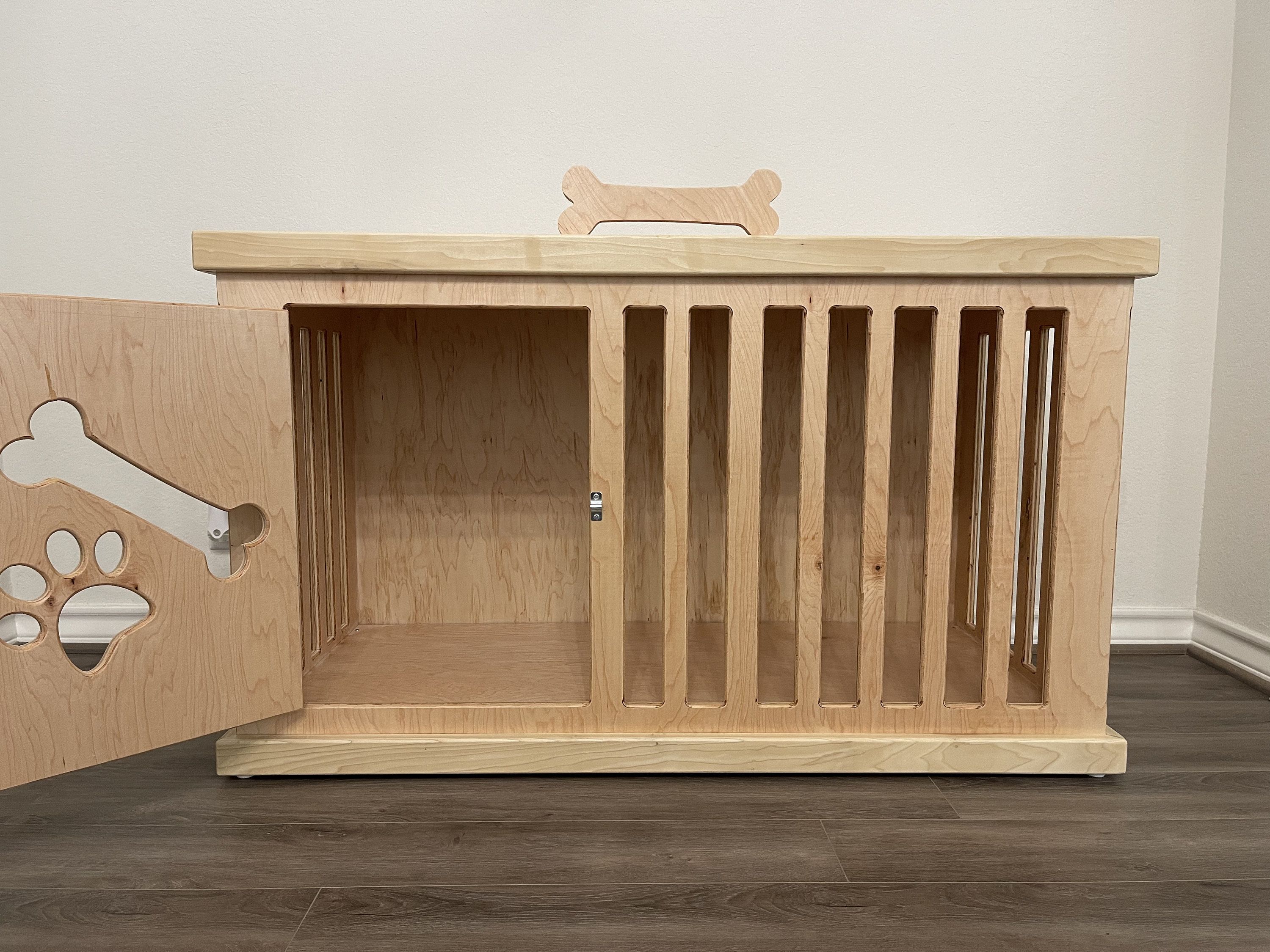 Custom made dog crate / kennel Etsy