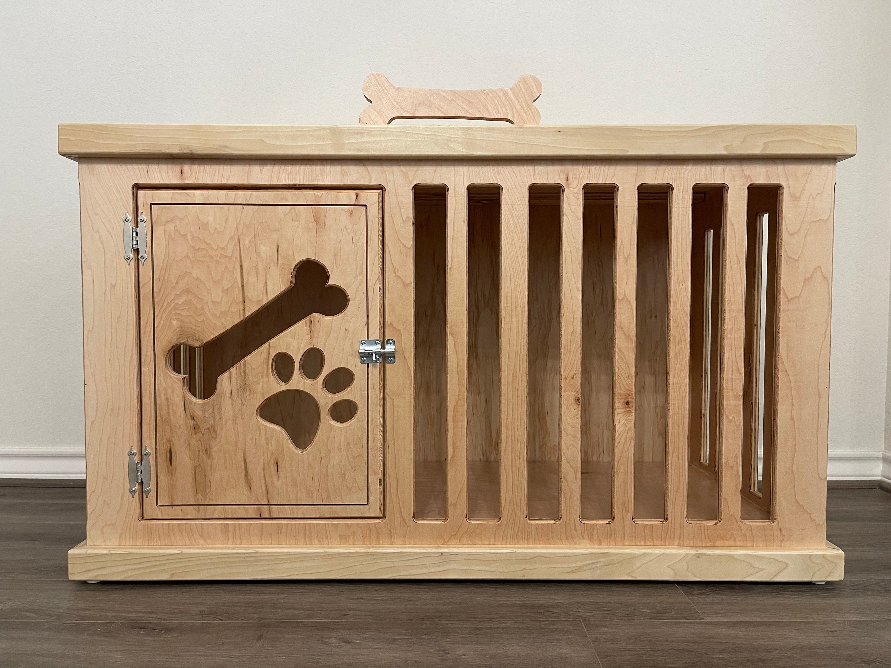 Custom made dog crate / kennel Etsy