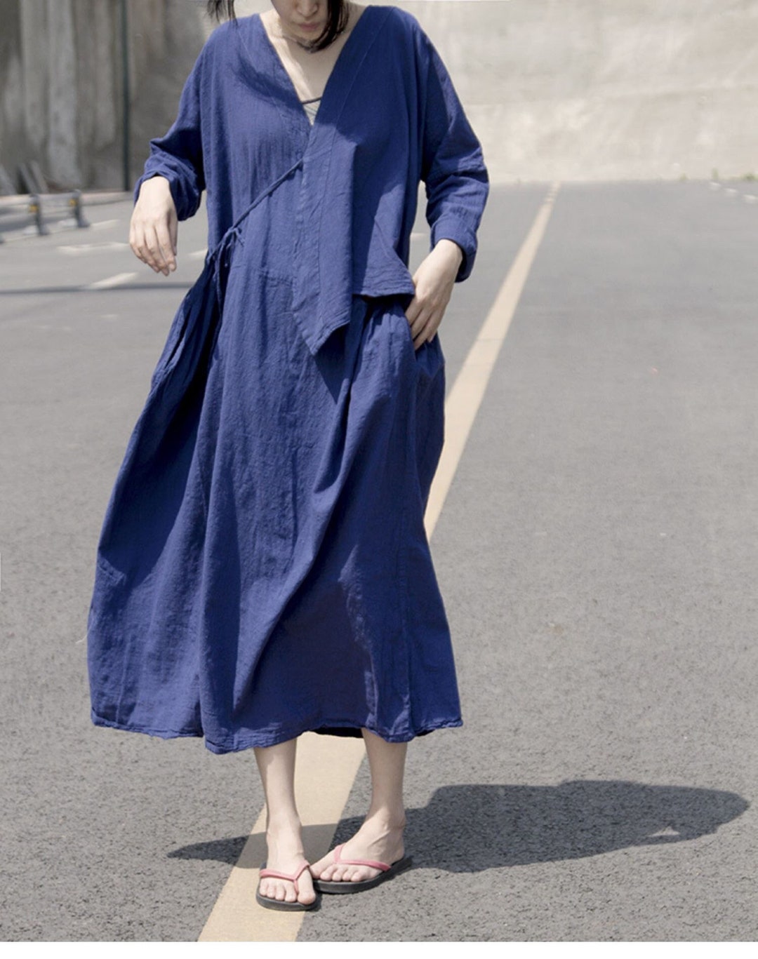 Blue Hanfu Dress Indigo Style Hanfu Robe Chinese Style - Etsy
