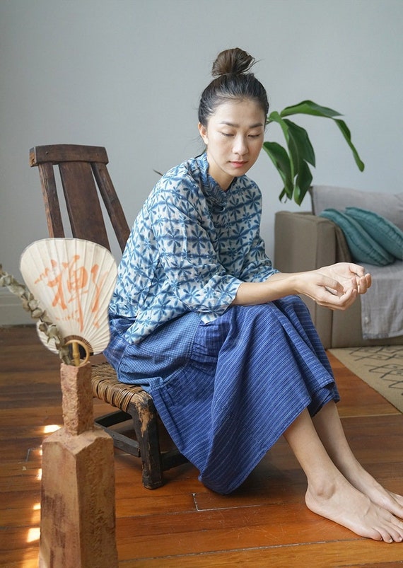 Modern top cheongsam top