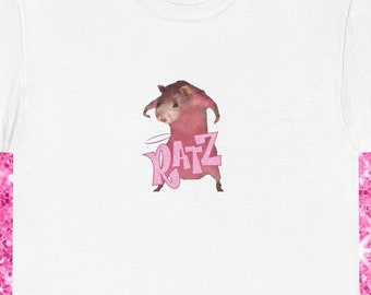 Trending Ratz Tee Funny Mouse | Shirt for Her | Humorous Meme T-Shirt | Perfect TikTok-Inspired Gift & Casual Wear