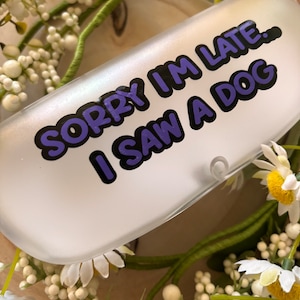 Funny Dog Themed Glasses Case-Accessory/glasses/eyewear/birthday/christmas/ dog/puppy theme