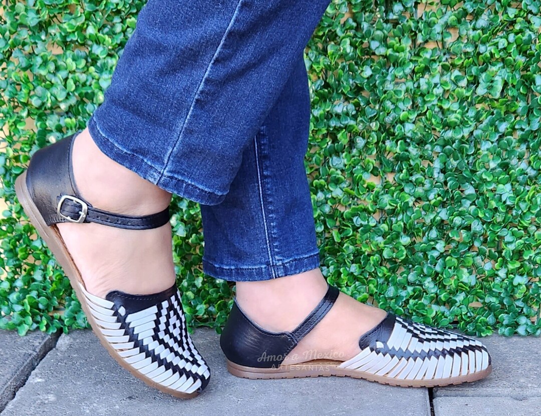 mexican leather sandals for women