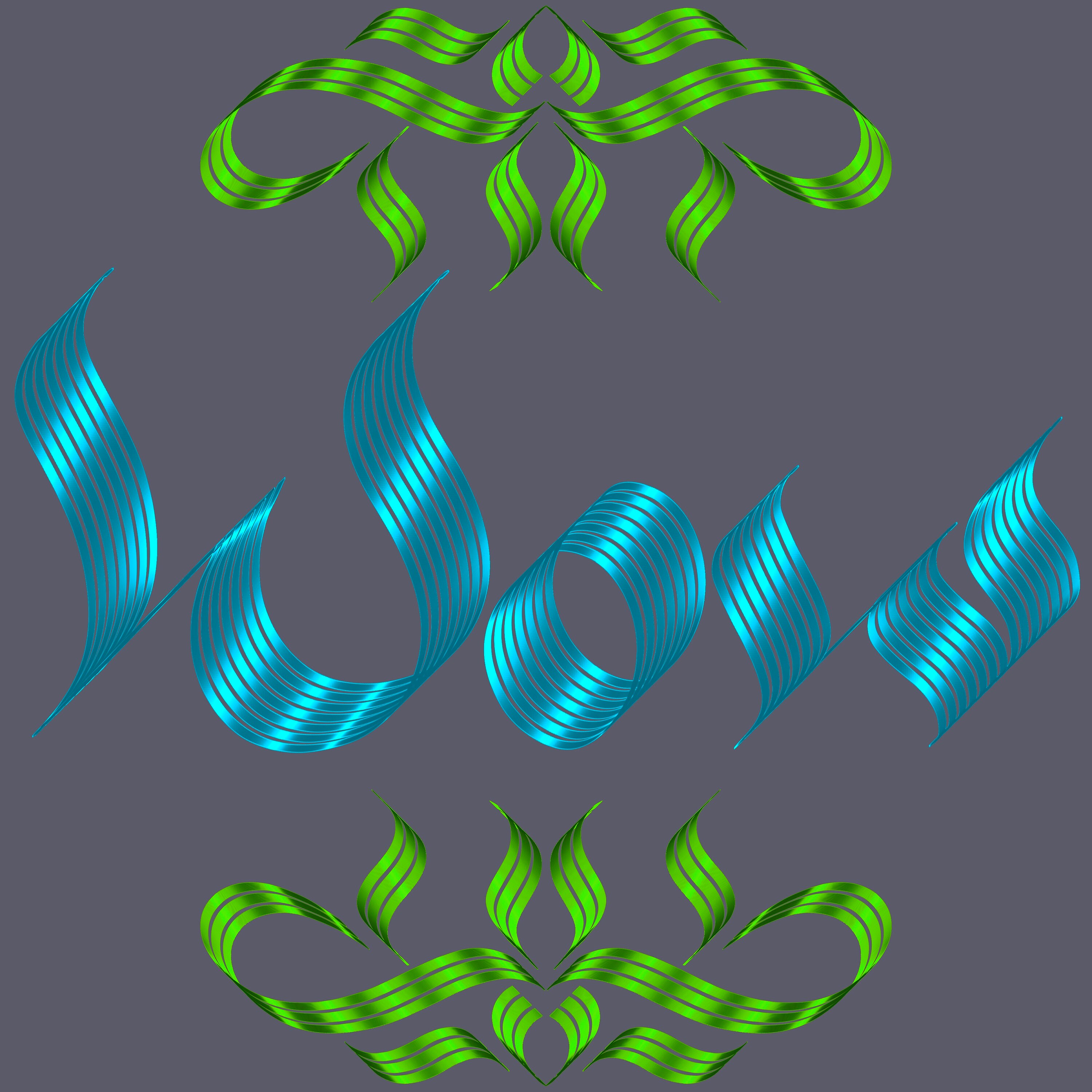 Metallic Parallel Pen Brushes for Procreate App/ Metallic Parallel Pen