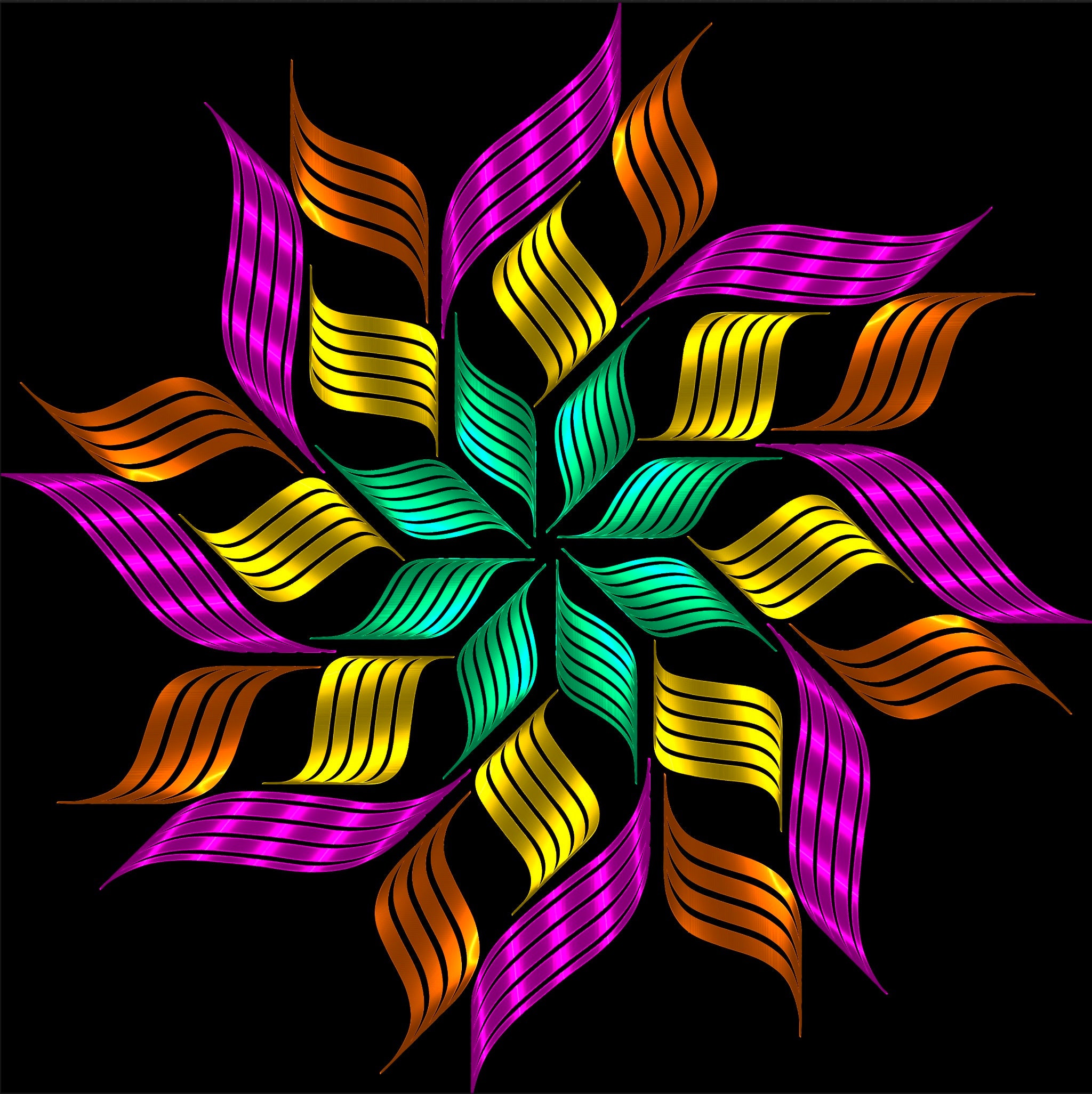 Metallic Parallel Pen Brushes for Procreate App/ Metallic Parallel Pen