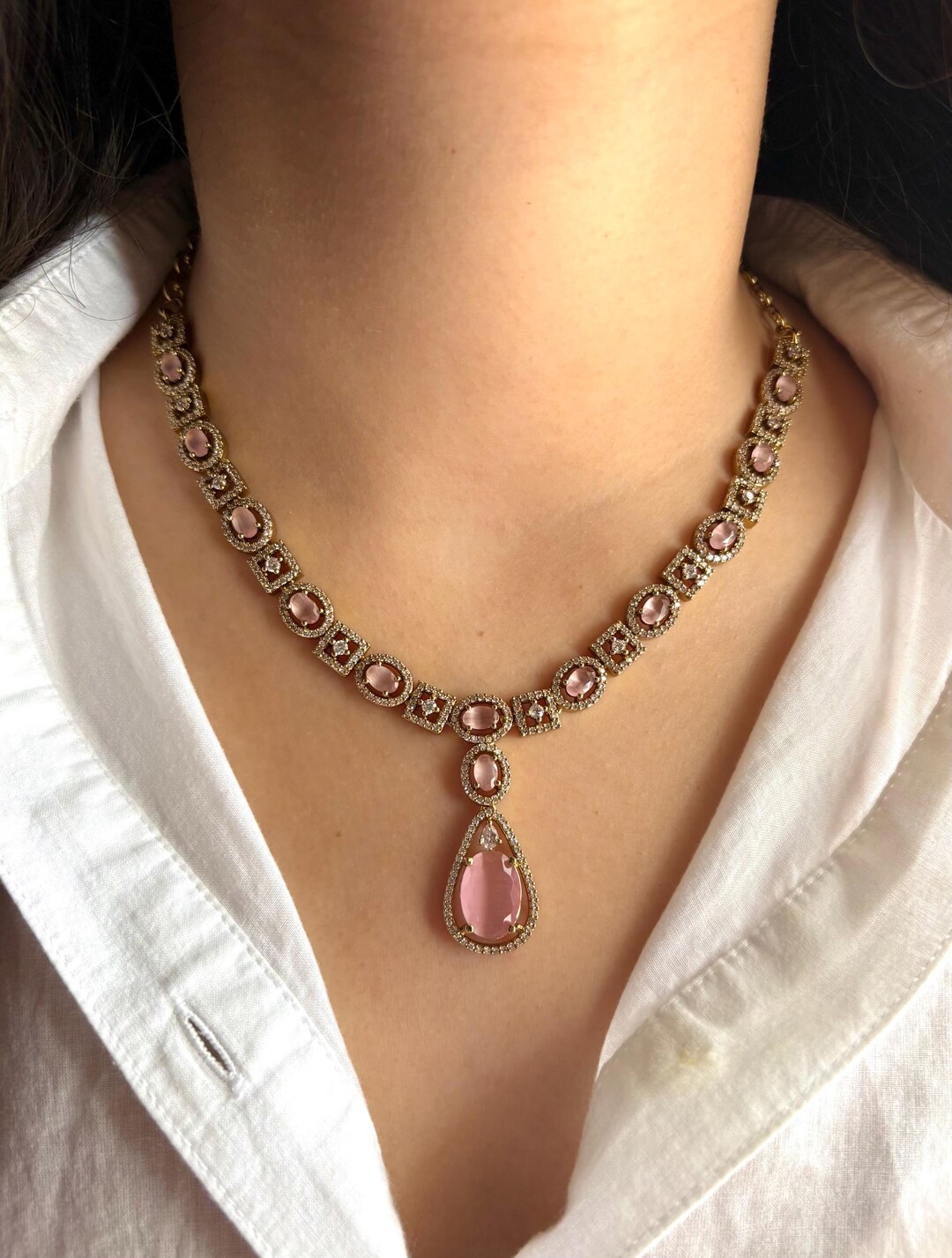Pure Silver Inaaya Necklace