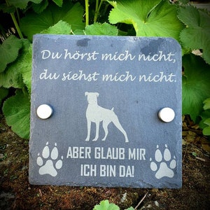 Warning about the dog, slate plate, door sign, slate sign