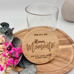 Storage jar - small gift - sweets - from the heart - great time - friends - Christmas - birthday - a small thank you -