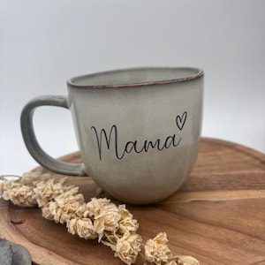 Coffee mug with handle - coffee cup favorite person - with heart - handmade for coffee lovers - unique gift