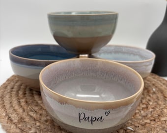 Ciotola per cereali - personalizzata - regalo perfetto - accessori da cucina - stoviglie - ciotola colorata - gres - colazione - ciotola - zuppa