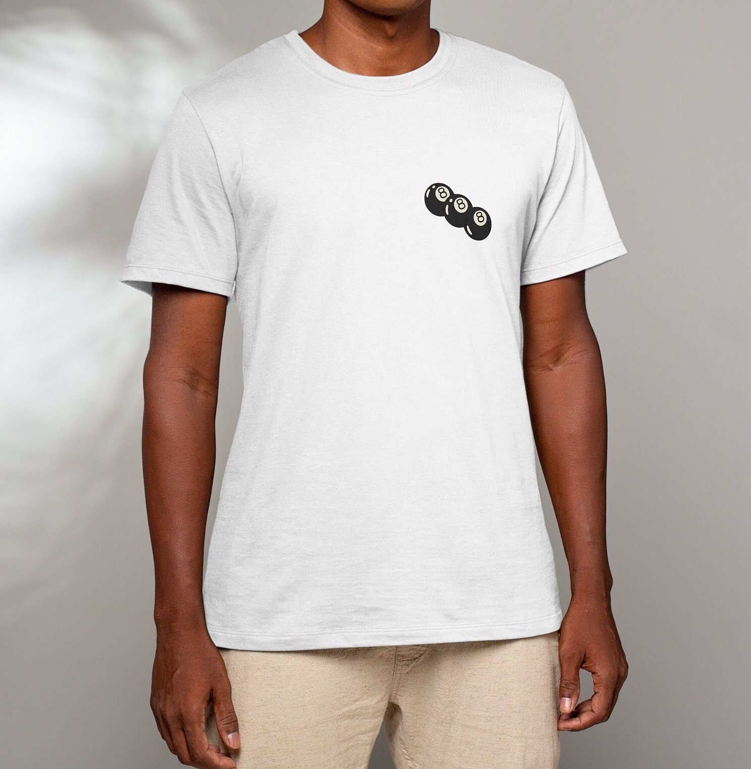 Men's 888 Half-God Graphic Washed T-Shirt