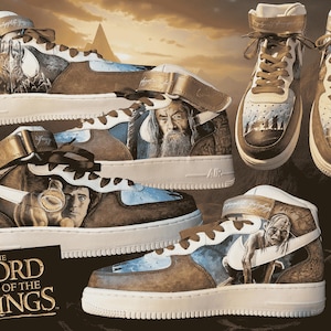 Custom Hand-Painted Sneakers, Design Your Own Shoes image 3