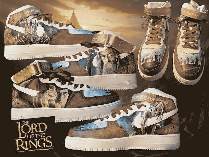 Custom Hand-Painted Sneakers, Design Your Own Shoes image 3