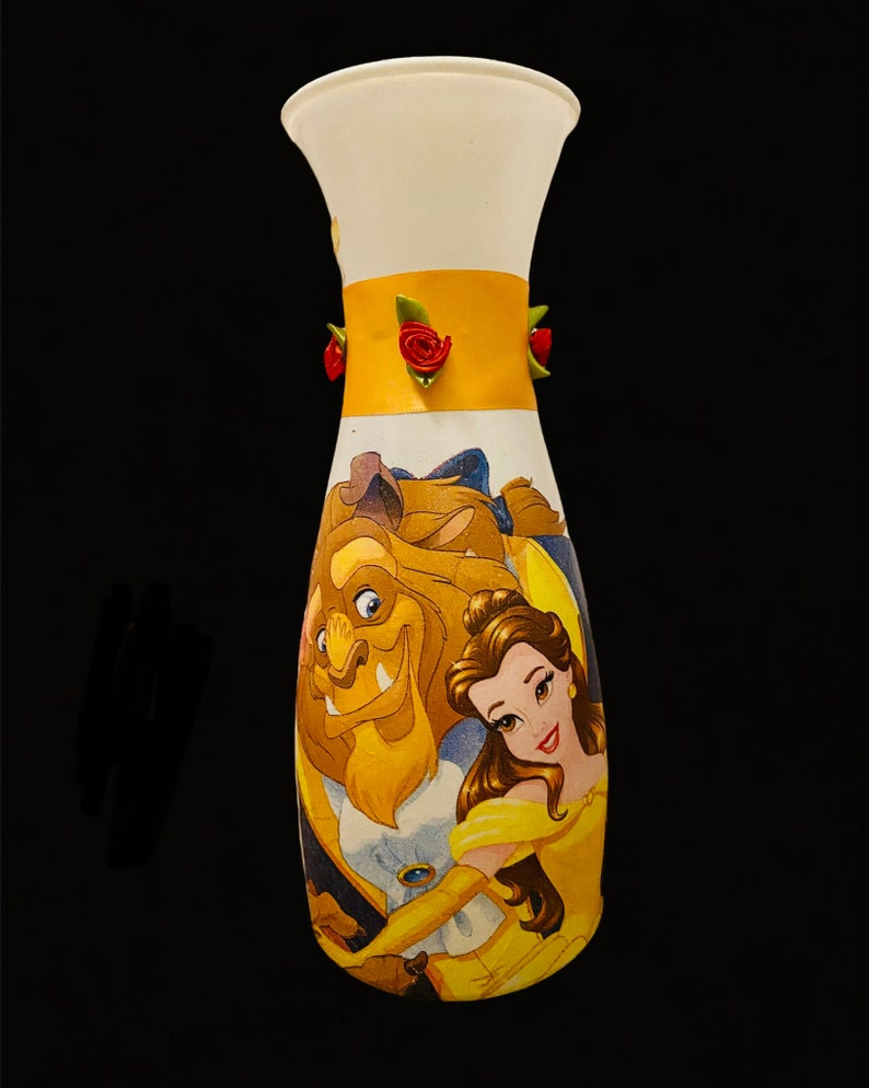 Beauty and the Beast Vase Etsy UK