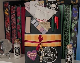Fall Blind Date With a Book: Cozy Surprise for Readers, Bookish Stickers & Bookmark